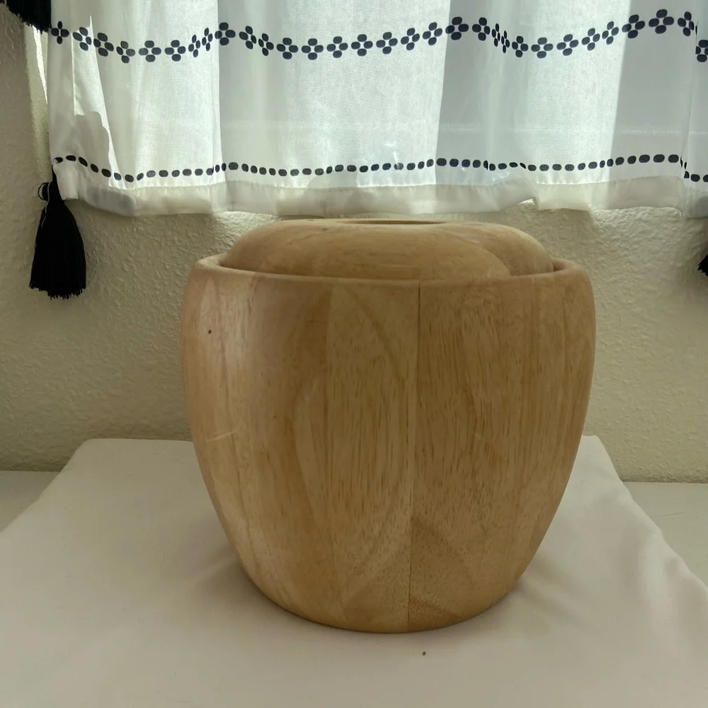 Crate & Barrel ice bucket